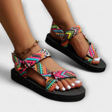 Zapatillas planas de mujer de yute para verano