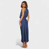 Alba - Vestido de Satén Elegante