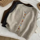 Maribele | Suéter con botones de colores