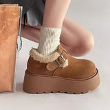 Elisa | Botas elegantes de plataforma para el invierno con un toque moderno