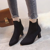 Rita–Zapatos de plataforma de ante