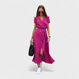 Vestido Lirio Rosa - Estilo Boho Chic