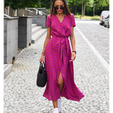 Amelie – Vestido midi floral, ajustable y cómodo