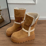 Danna | Botas de invierno modernas y cómodas con plataforma