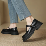 Mary Janes - Zapatos de Cuero Elegantes
