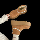 Benedita | Botas elegantes con plataforma para días fríos