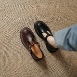 Mary Janes - Zapatos de Cuero Elegantes