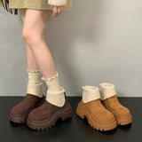 Jazmin | Modelo de botas con plataforma gruesa y diseño minimalista para un invierno elegante