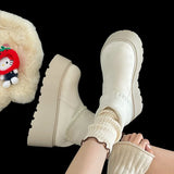 Benedita | Botas elegantes con plataforma para días fríos