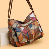 Iva - Bolso de piel Mozaik
