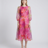 Vestido de Malla – Diseño Impreso Elegante para la Oficina y Eventos de Verano