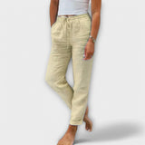 Stacy - Pantalones de lino ligeros