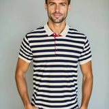 Sten™ | Camiseta polo de verano a rayas