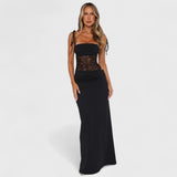 Hanne - Vestido maxi