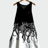 Vestido con Motivo de Pulpo