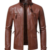 José™ | Chaqueta de Cuero Estilizada para Hombres