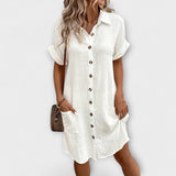 Jana - Vestido polo clásico para el día a día