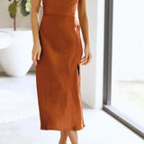 Vestido Midi de Cóctel Formal para Mujeres