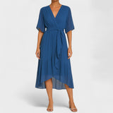 Yalina - Vestido elegante con cintura ajustable
