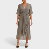 Yalina - Vestido elegante con cintura ajustable