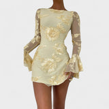 Julia - Vestido con encanto floral
