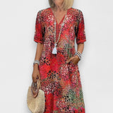 Lia | Vestido Midi de Mujer de Tejido Ligero