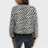 Raquel - Chaqueta Elegante de Estampado de Leopardo