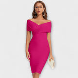 Lara| Vestido mini elegante con escote en V
