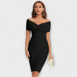 Lara| Elegante mini vestido con escote en V