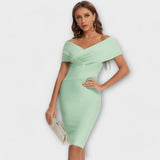 Lara| Vestido mini elegante con escote en V