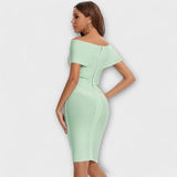 Lara| Elegante mini vestido con escote en V