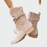 Zapatos cómodos hasta el tobillo