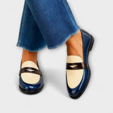 Karolina - Mocasines de Contraste