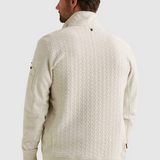Filip - Suéter con cremallera en elegante tejido