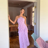 Vestido Maxi con Volantes Emma