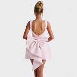 Carrie - Vestido mini con perlas