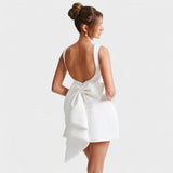 Carrie - Vestido mini con perlas
