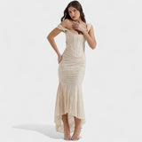 Cesca - Vestido de silueta escultural