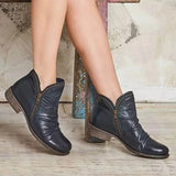 Daina – Botas de cuero cómodas
