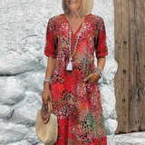 Lia | Vestido Midi de Mujer de Tejido Ligero