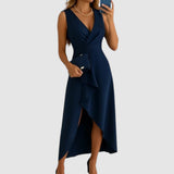 Valerie - Elegante vestido cruzado con escote en V