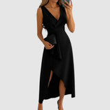 Valerie - Elegante vestido cruzado con escote en V