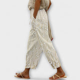 Zoey - Pantalones estampados de vid