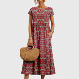 Valencia - Vestido Floral Elegante