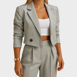 Annelies - Conjunto elegante de blazer y pantalones para mujeres