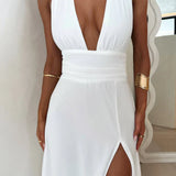 Selena | Vestido Liso con Excelente Corte