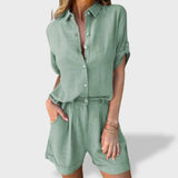 Matilde™｜Conjunto de lino ligero de verano