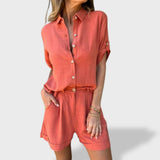 Matilde™｜Conjunto de lino ligero de verano