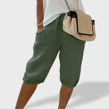 Mariana™ ｜ Pantalones Cortos Ligeros de Algodón y Lino