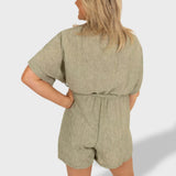 Lara™ | Conjunto de lino ligero – 2 piezas
